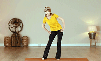 Hatha flow yogales (18 min) Ans