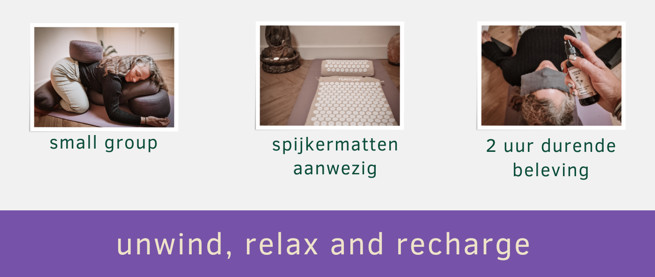 Deep tissue relaxation small group